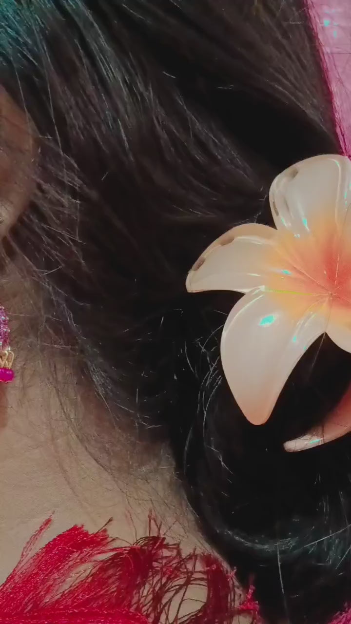 Radiant Pink Starburst Jhumkas | Mummy Jewellery